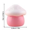 1Pcs 10Ml Portable Lip Gloss Empty Bottle Cute Mushroom Plastic Balm Container Jar Shaped Reusable Refillable Makeup Container