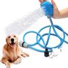 Dog Shower Sprayer with 2.5m Hose, Universal Joint, Pet Brush Tool for Bathing, Grooming, and Massage