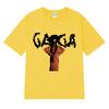 2025 New In Lady Gaga Orange Pose Graphic T Shirt Men Women Vintage Hip Hop Streetwear Unisex 100% Cotton Short Sleeve T-shirts
