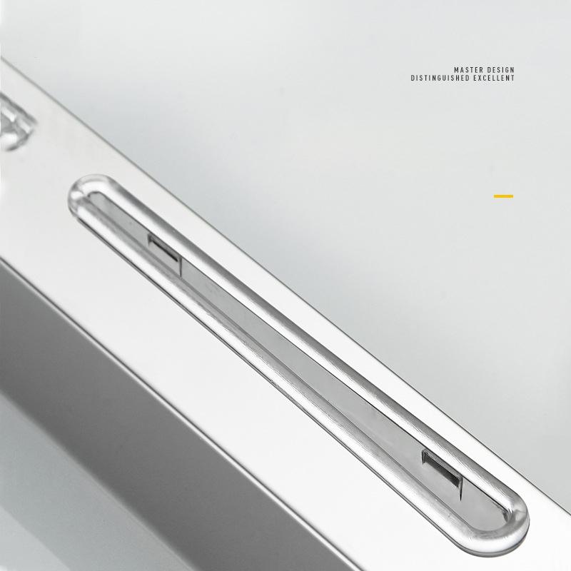 Punch-Free Kitchen Shelf Perforated Knife Holder Wall-Mounted 304 Stainless Steel Simple Knife Kitchen Storage Hook