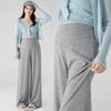 Maternity Wide-Leg Pants - Non-Constricting, for Early To Late Pregnancy, Spring & Autumn Wear