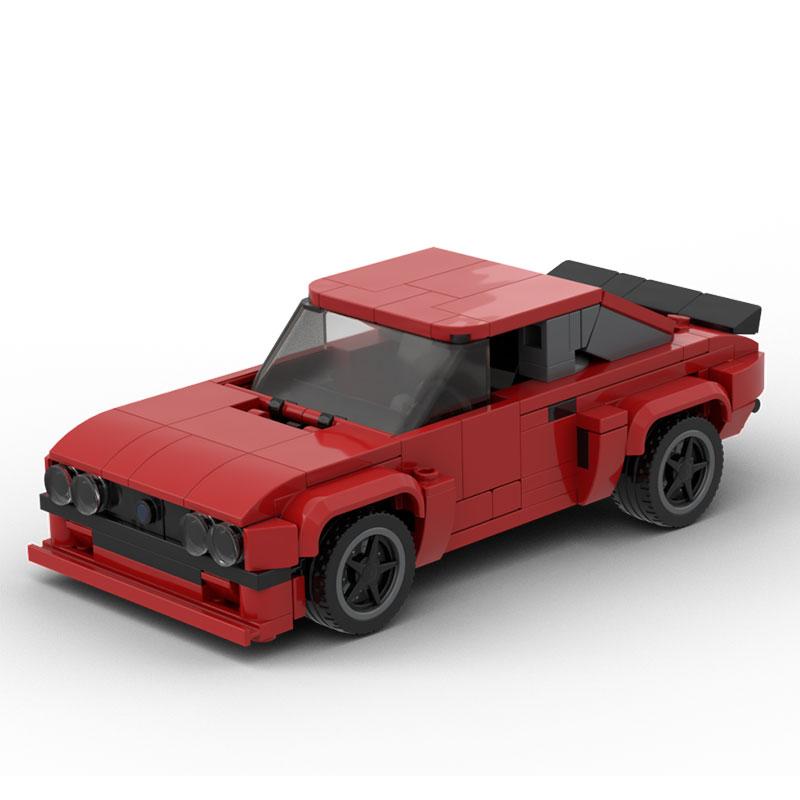 317 деталей мелких строительных блоков MOC гоночный автомобиль speed racing игровая модель модель транспортного средства для поиска сокровищ игрушка подарок PDF Google Link