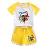 Paw Patrol Summer 2022 Kids' Two-Piece Set: Trendy Short Sleeve T-shirt & Shorts for Boys and Girls