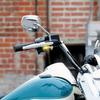 DREAMIZER Universal Motorcycle Handlebar LED Flowing Water Turn Signal Mini Blinkers Front Running light Compatible with Harley Honda Yamaha Kawasaki