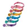 Cute Cat Head Cat Collars Pet Supplies Bell Pendant Collar Buckle Kitten Necklace