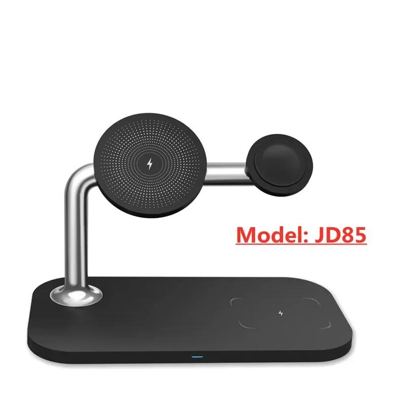 Nowa Magnetyczna Szybka Bezprzewodowa Ładowarka Stojak Uchwyt na Telefon Komórkowy Dla Magsafe iPhone 16 15 14 13 Pro Max Airpods iWatch 6/SE/7