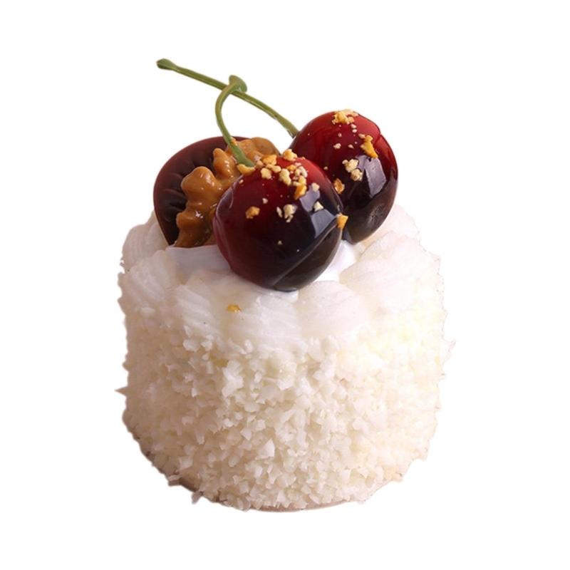Artificial Cake Model Photography Props for Display, Simulation Cake Dessert Model Photography Props for Home Decoration