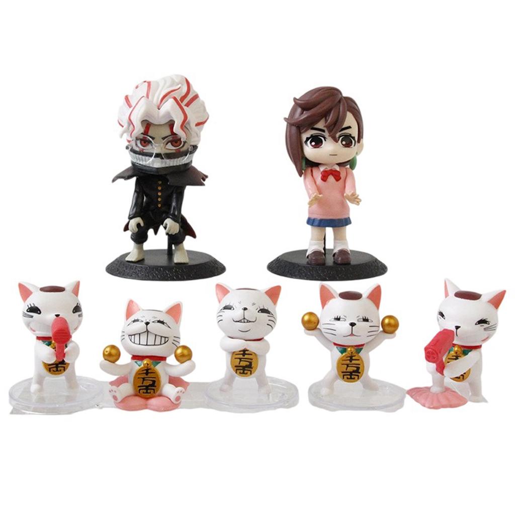 7 figurek celého těla s anime tématikou, dětské hračky, sběratelská edice pro dospělé, legendární sběratelská edice, figurka jako dárek k narozeninám