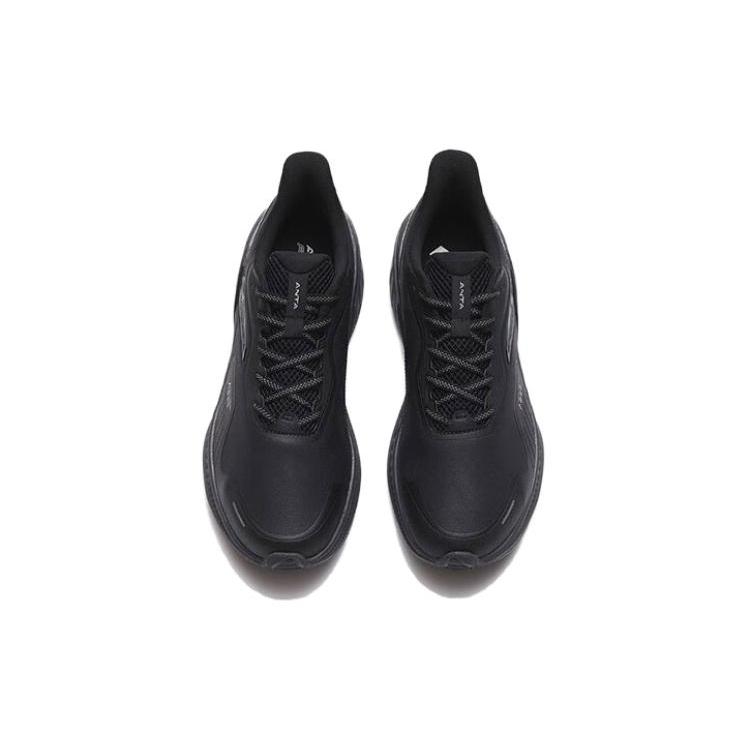 New Anta DuCi4 Cushioned Slip Resistant Low Top Running Shoes Men's Black 112315520-7