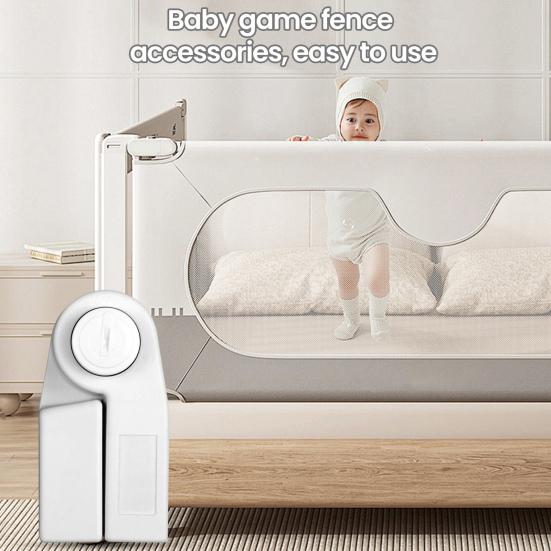 1/2Pcs Baby Playpen Connector Heavy Duty Plastic Angle Adjustable Foldable Infant Play Pen Connection Adapter Kids Playpen Accessories