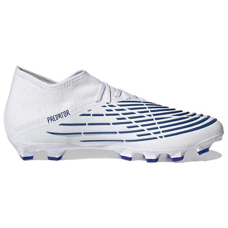Adidas Predator Edge.2 Firm Ground Soccer Shoes Men Soccer Shoes White Blue GW6146