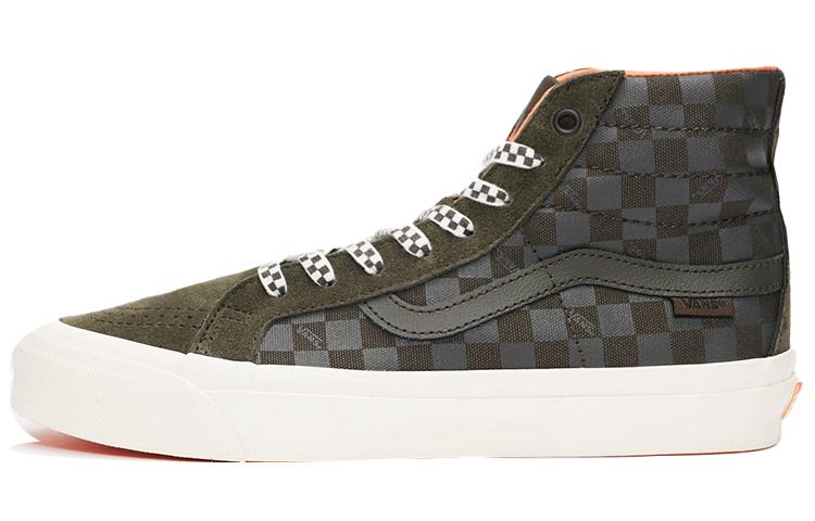 Vans Porter-Yoshida & Co. x Og SK8-Hi Lx Forest Night Floral Checkerboard VN0A4BVBWW6 44