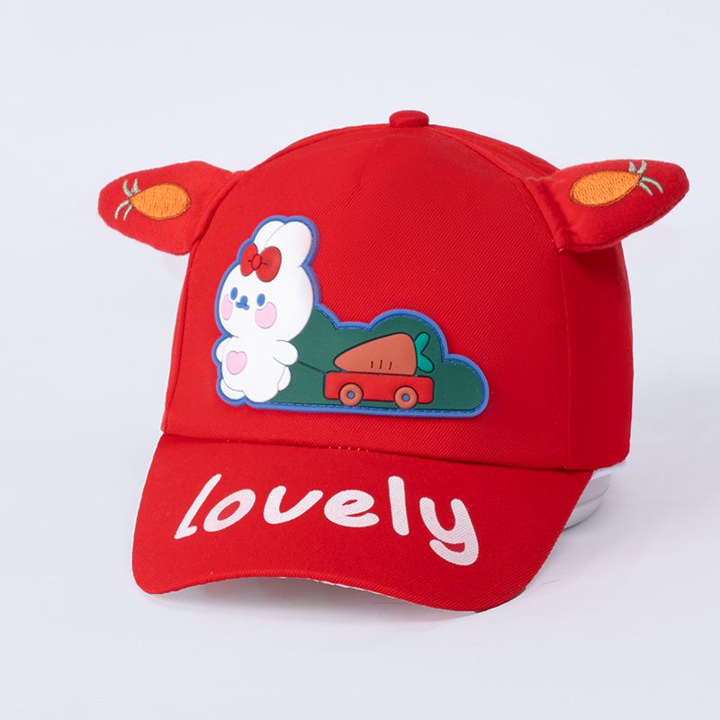 Summer Baby Duckbill Hat: Cute Rabbit Sun Protection Cap for Boys & Girls