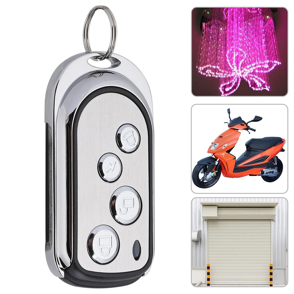 433HZ Wireless Metal Clone Remote Control for Electric Vehicle Motorcycle Lamps