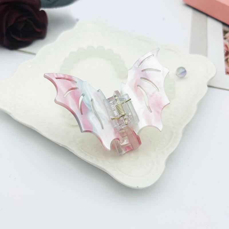Delicate Bat Wing Shape Hair Claw for Woman Girls Hair Clip for Long Hair Nonslip Hair Clip Delicate Travel Hair Clip