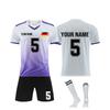 Personalised Shirts Kit Mens Girls With Name Number Custom Football Jerseys For Boys Training Suit