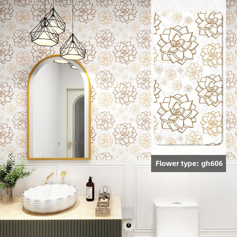 Vodotěsná a odolná proti vlhkosti Omyvatelná Tapeta na pozadí do ložnice, pokoje, obývacího pokoje Domácí Samolepka na zeď