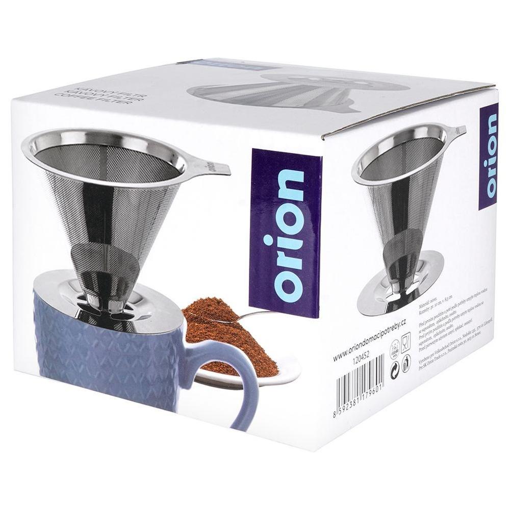 Steel coffee brewing filter 10 cm