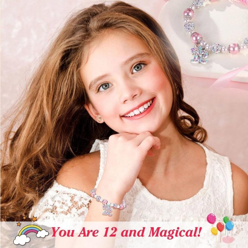 Adjustable Unicorns Beaded Bracelet Elegant Unicorns Bracelet Fashion Woven Beaded Wrist Chain Jewelry Special Gift