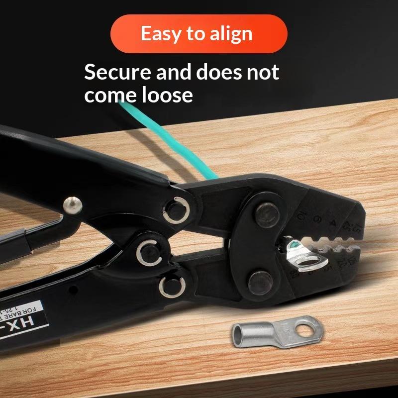 1Pcs Ratchet Crimping Tools Pliers Hs-16 Japanese Style Crimping Piler For Terminal 1.5-16Mm² Crimping Pliers