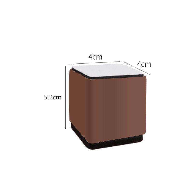 

High Quality Carbon Steel Furniture Increased Foot Pad Tables Lifting Foot Base Self-Adhesive Tables Chairs Bed Mute Felt Protec