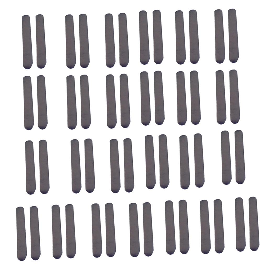 50Pcs Disposable Forehead Sweat Pad Adhesive Hat Liner Inserts Sweat Absorbing Strips for Running Caps Shirt Collars