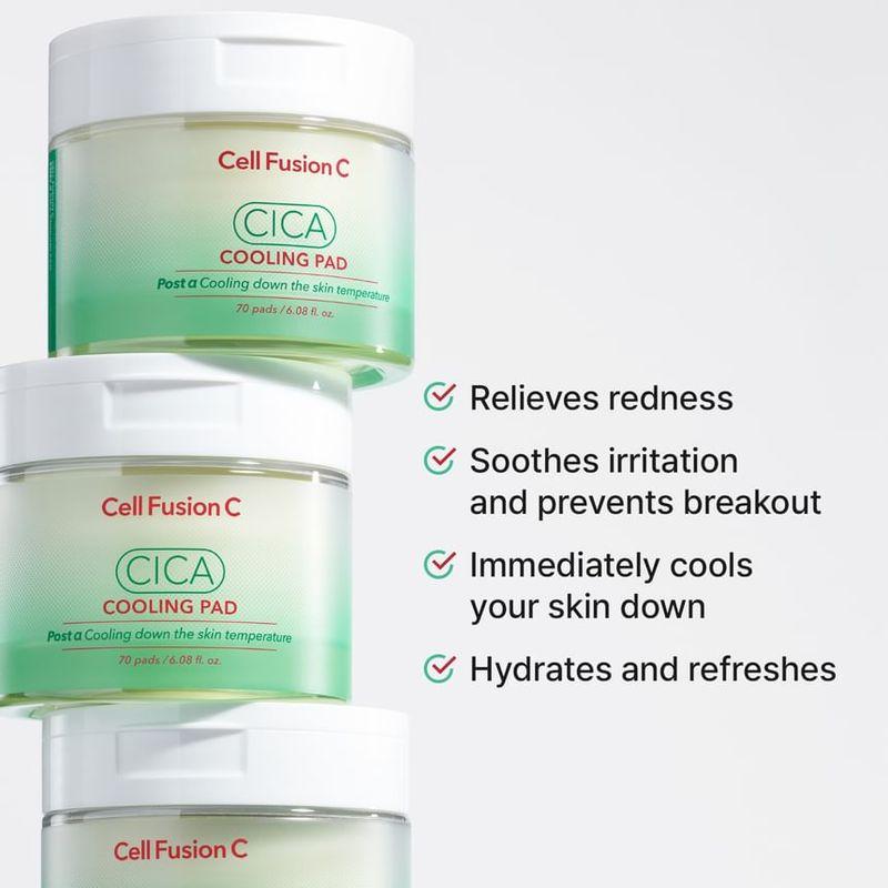 Cell Fusion C - Cica Cooling Pad 70 pads
