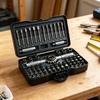 T Handle Ratchet Screwdriver Set with 100mm Extension Bar 72 Tooth   Alloy Steel Magnetic Screwdriver Set