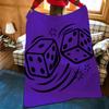 Art D-Die P-Pattern Throw Flannel Blanket Suitable for Sofas Beds Offices Travel, Camping Chairs