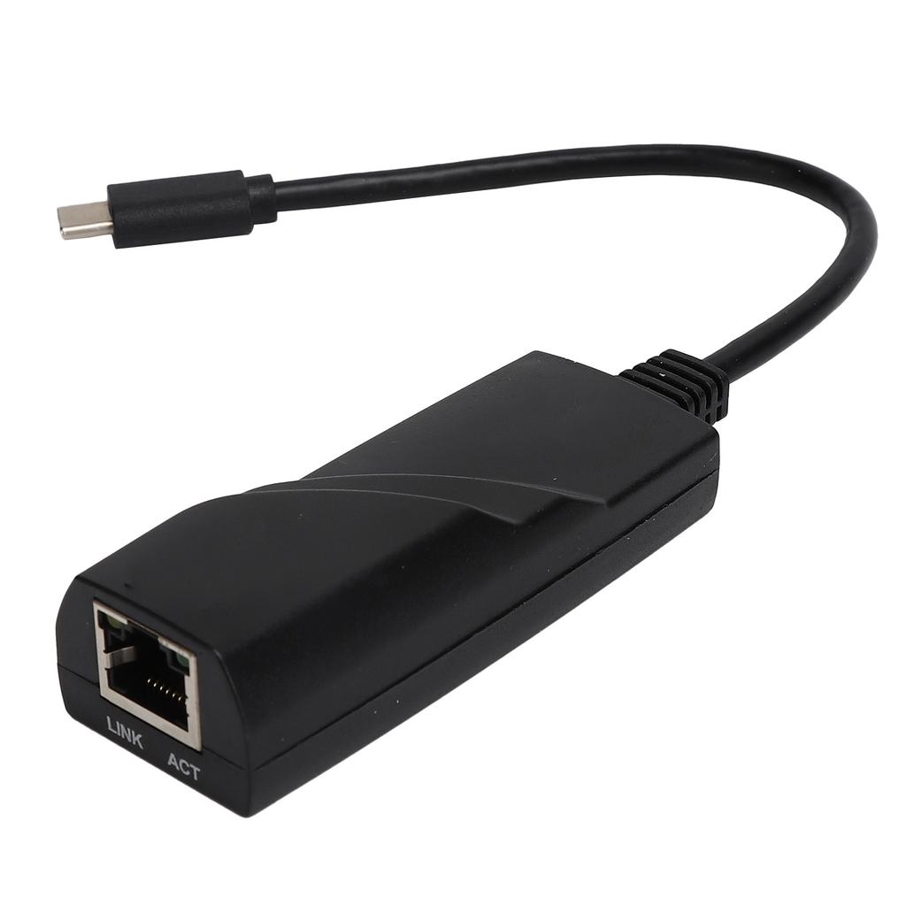 Type C To RJ45 Network Card Ethernet Adapter 1000Mbps Laptop Network Cable Converter