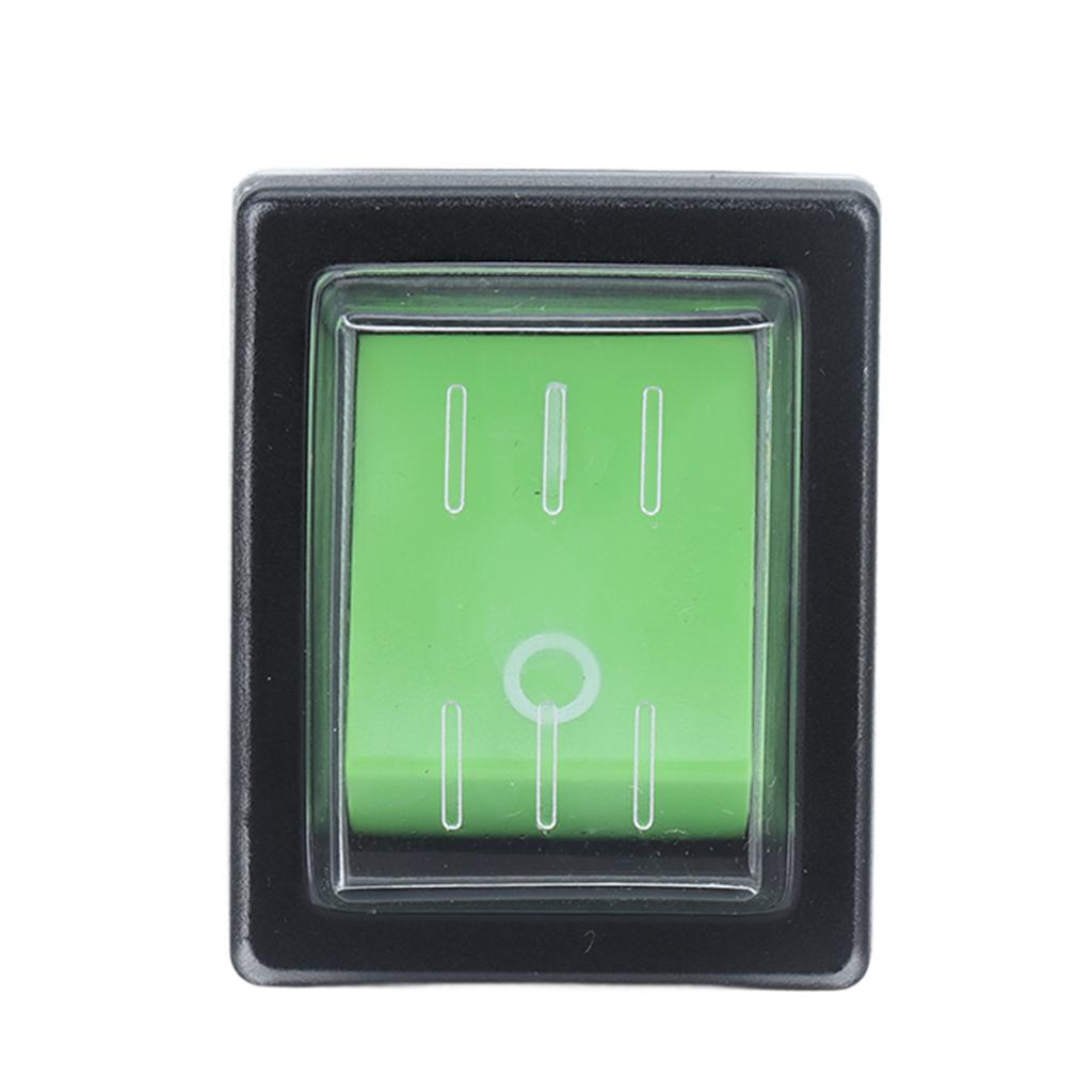 Power Switch Quick Response 4 Pin Compact Easy Replaceable Durable Convenient Practical Green