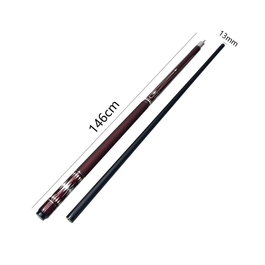 Billiard Pool Cue Stick Two Section 57" Billiard Cue for Home Pool Game Bar