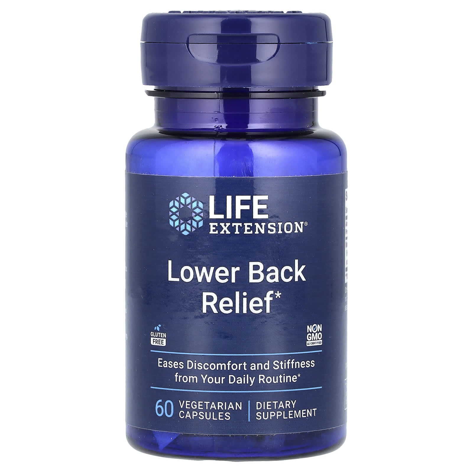 

Back Pain Relief, 60 Veggie Capsules