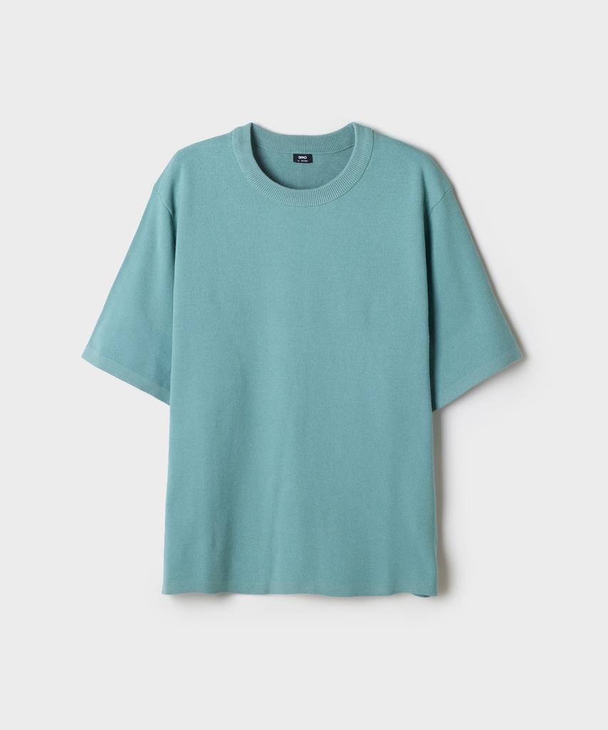 Seupao [Cotton Blend] Round Neck Short Sleeve Knit_Spkwg25M04 (A Type)