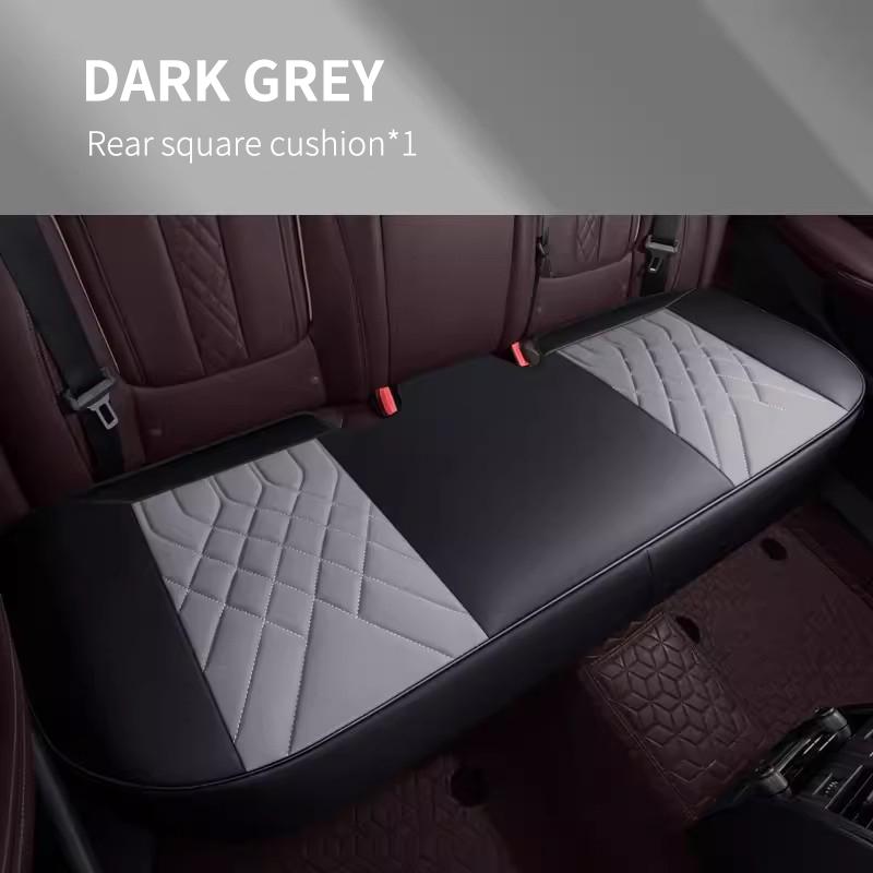 Seametal  Car Seat Cover Pu Leather Automotive Seat Cushion Wear-Resistant Anti Slip Auto Seat Protector Cover Universal