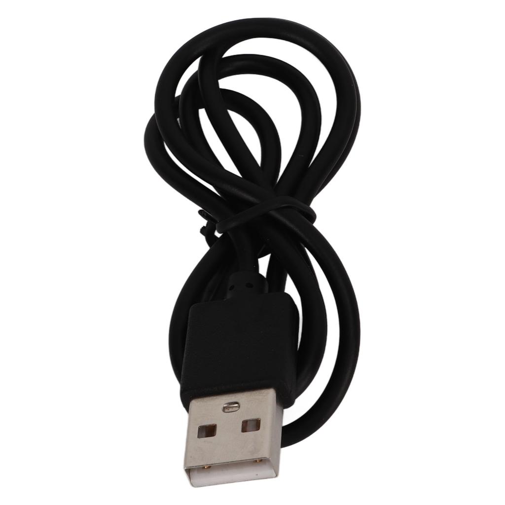 2kolíková nabíječka hodinek Magnetická Univerzální Přenosná USB nabíjecí kabel pro chytré hodinky Černá 2,8?9 mm