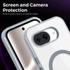 Anti-drop Transparent Magnetic Case For Google Pixel 10 10Pro 10ProXL 10A 9A For  Wireless Charging Acrylic Cover