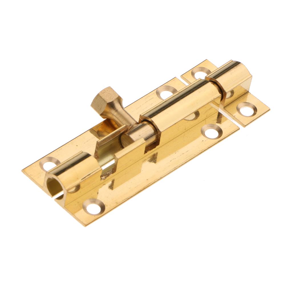 MG554zy0 Brass Door Slide Catch Lock Bolt Latch Home Gate Wardrobe Window Security Tool Brass Door Slide Catch Lock Bolt Latch Home Gate 75mm MG554zy0 Brass Door Slide Catch Lock Bolt Latch Home Gate Wardrobe Window Security Tool Brass Door Slide Catch Lock Bolt Latch Home Gate 75mm