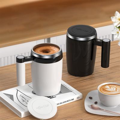 380ml Elektrický míchací hrnek Digitální displej Káva/Proteinové nápoje/Mléko/Instantní nápoje Jednodotykový Chytrý pro Kancelář Domov