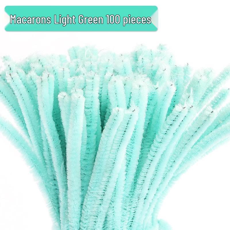 

Букет из макаронных синельных палочек: Набор цветных утолщенных стеблей ручной работы для повязок на голову и поделок