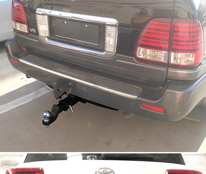Compatible Tow Hook for Toyota LX570, Land Cruiser LC200, and FJ Modified Trailer Bars