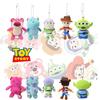 Bass Lightyear Woody Strawberry Bear Three-eyed Monster Plush Toy Pendant Decor