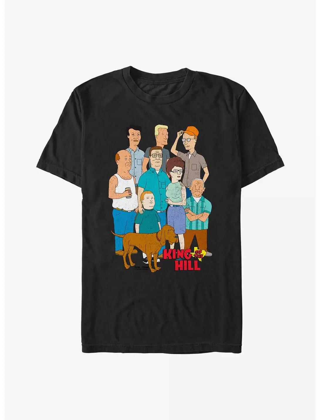 King of the Hill Group T-Shirt Unisex Tee All size S-4XL VN2198 eBay XXL