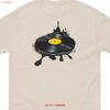 Vinyl LP Record Art T Shirt Unisexs Unisex Vintage Classic Rock Music Junkie Collector Turntable Hi Fi Decks 60s 70s Metal Blues
