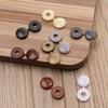 50PCS/Bag Practical Hinged Plastic Screw Fold Snap Protective Cap Button Nuts Cover Bolts Protect Furniture Decor