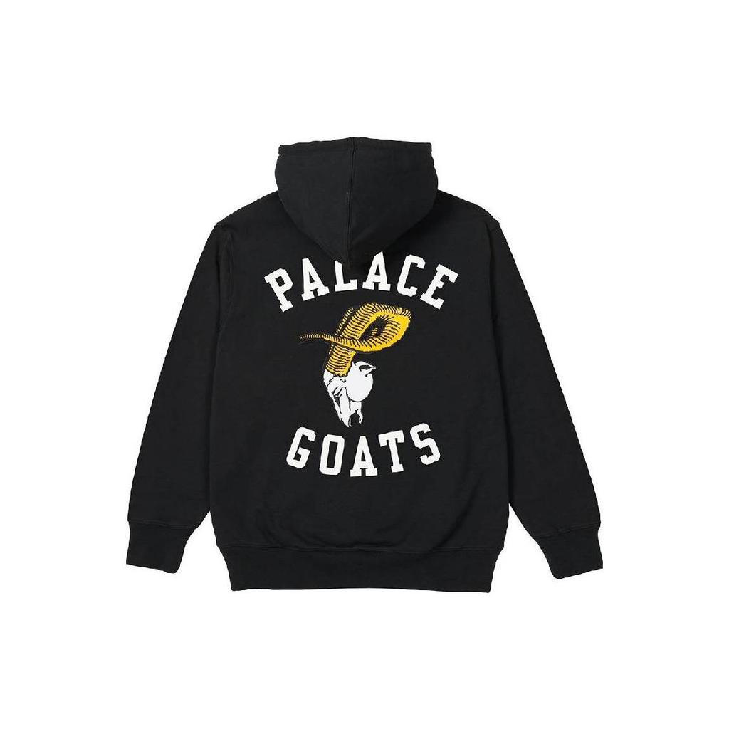 Palace Goats Hood Black Men Tops P22CS138