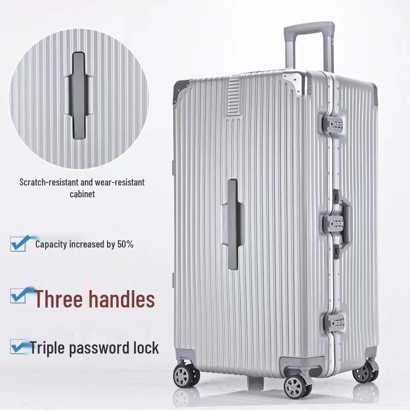 Large Capacity Spinner Wheel Travel Suitcase 30-inch