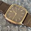 SEIKO Chariot Brown Vintage Quartz Watch [Working Condition] 2-Hand Men's (Management Code K26O)