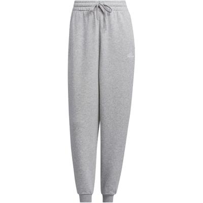 Retro Lässig Bequem Konisch Gestrickte Jogginghose Damen Unterteile Mittel-Heather-Grau Weiß JI6993