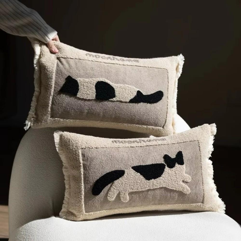 Nordic Style Embroidered Cushion Cover Embroidery Design Sofa Cushion Pillow For Bedroom